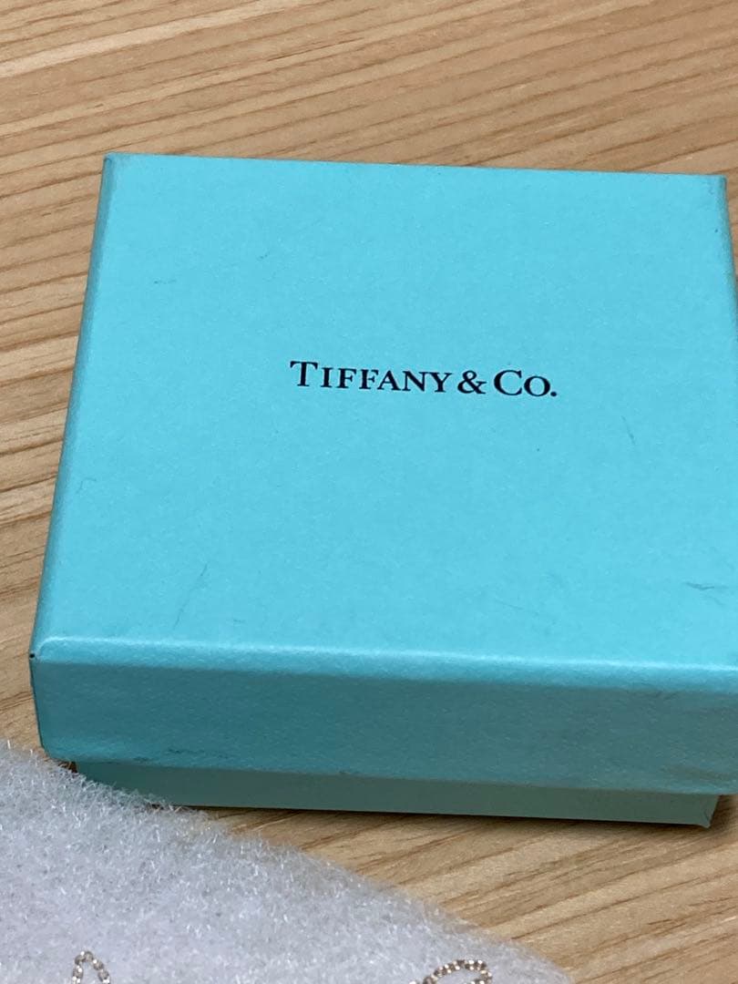 ティファニー　オープンハートネックレス　シルバー