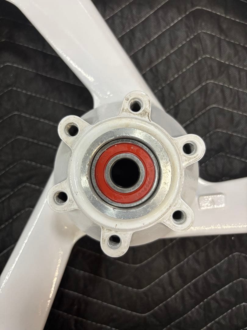 XJR400 4HM パウダーコート　中古ホイール前後セット　送料込み