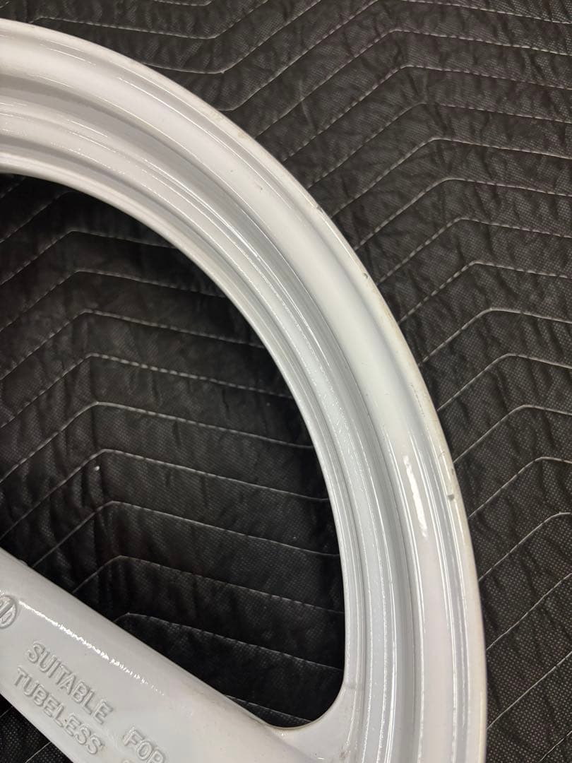 XJR400 4HM パウダーコート　中古ホイール前後セット　送料込み