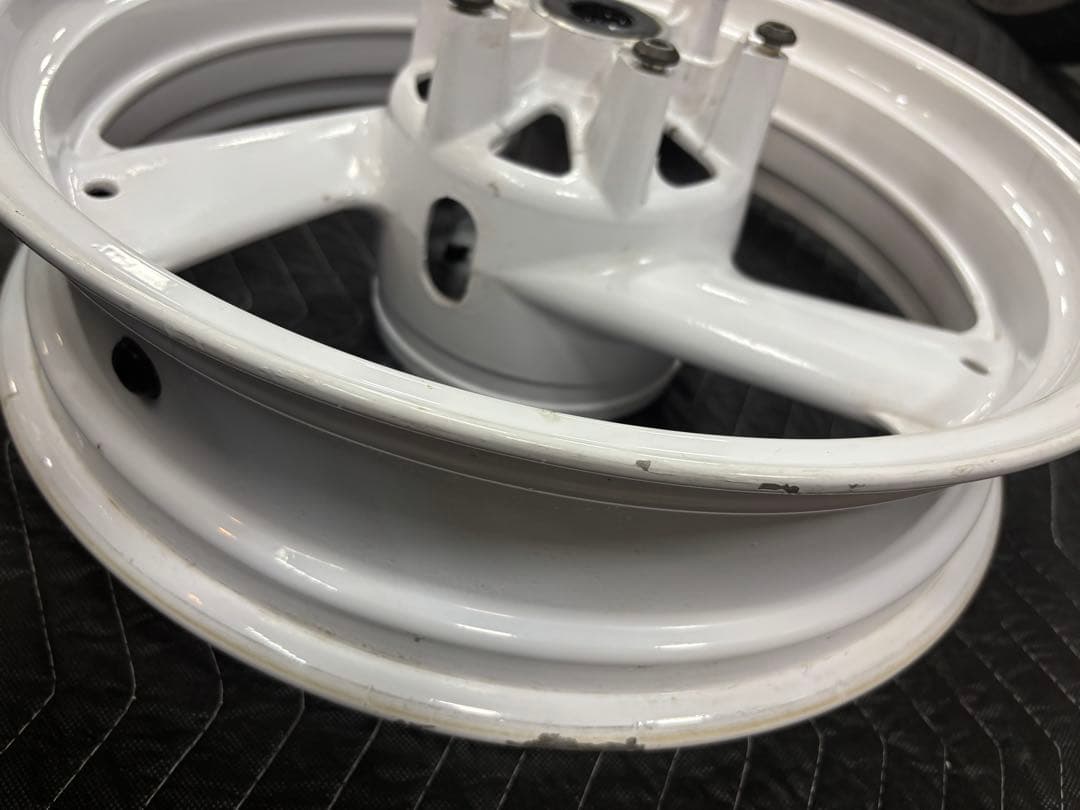 XJR400 4HM パウダーコート　中古ホイール前後セット　送料込み