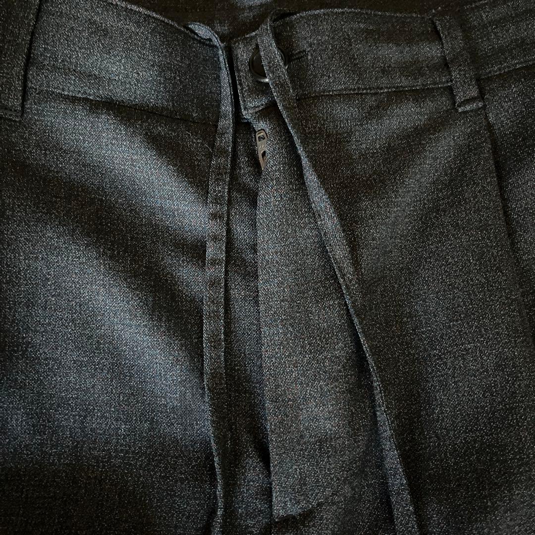 UNITED TOKYO ウールワイドテーパードパンツ　チャコール　金タグ　希少