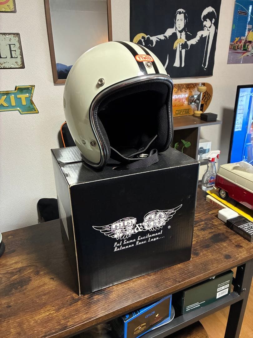 TT&CO. バイクヘルメット ジェットヘルメット スーパーマグナム