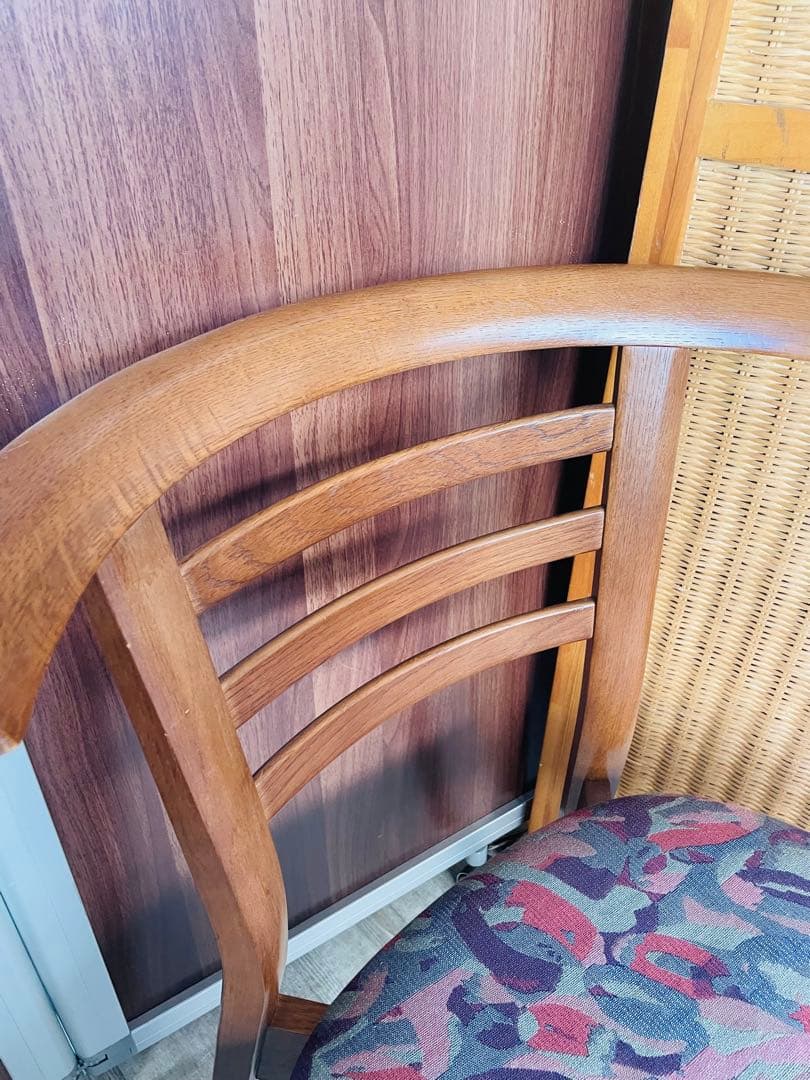 日進木工　木製フレーム マルチカラー ダイニングチェア 2脚セット