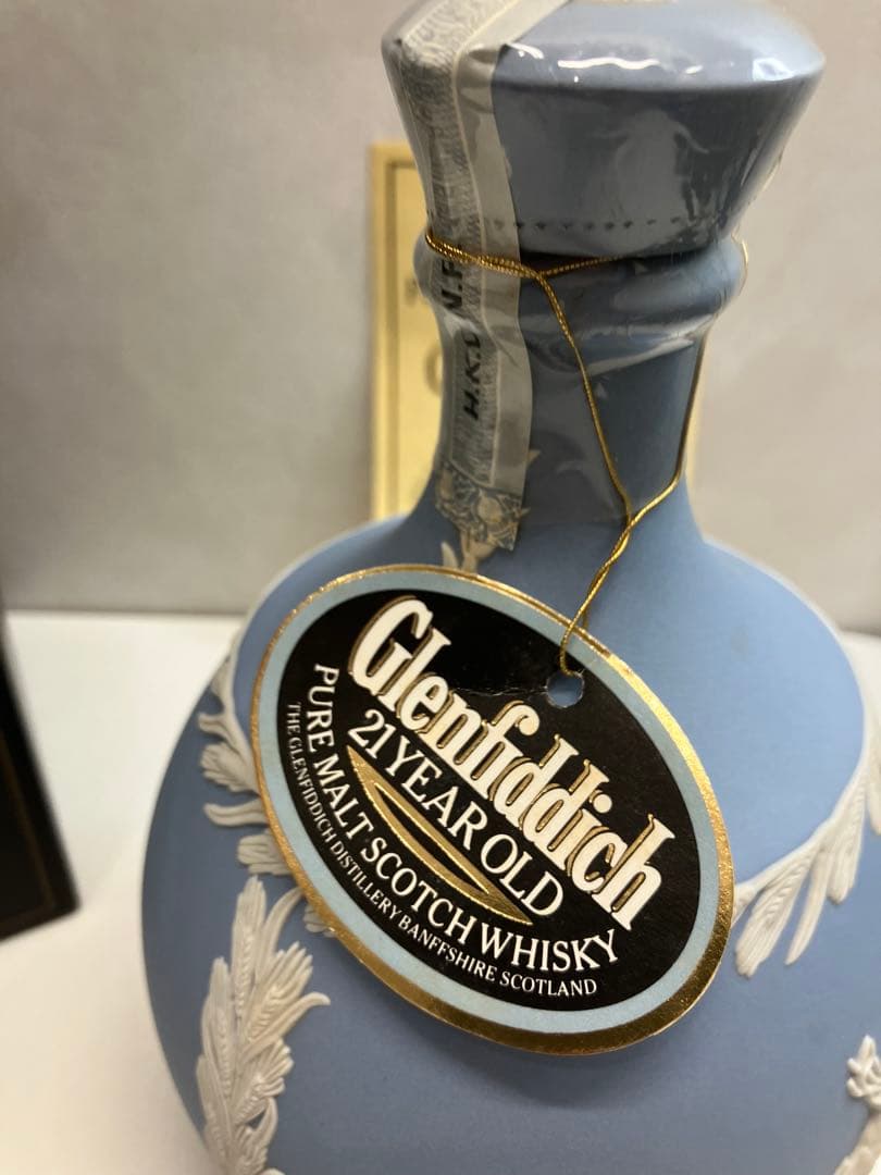 Glenfiddich 21年 陶器ボトル  【A740】