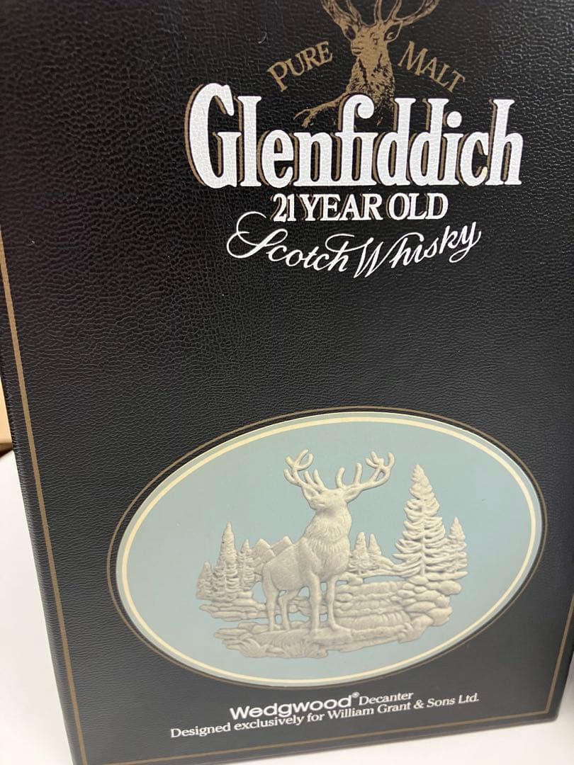 Glenfiddich 21年 陶器ボトル  【A740】