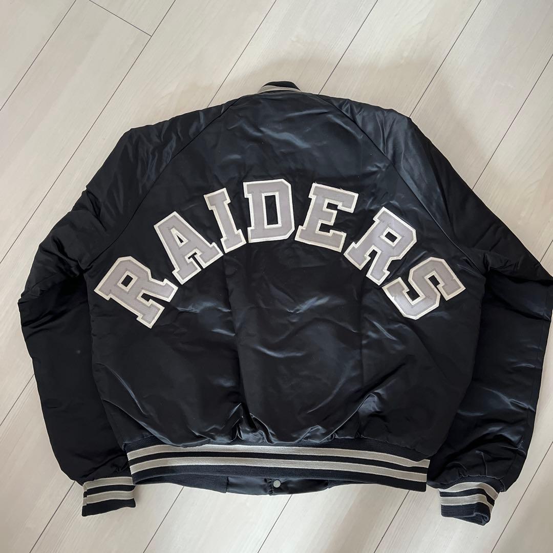 raiders レイダース　スタジャン　L チョークライン　FJ チャンネル