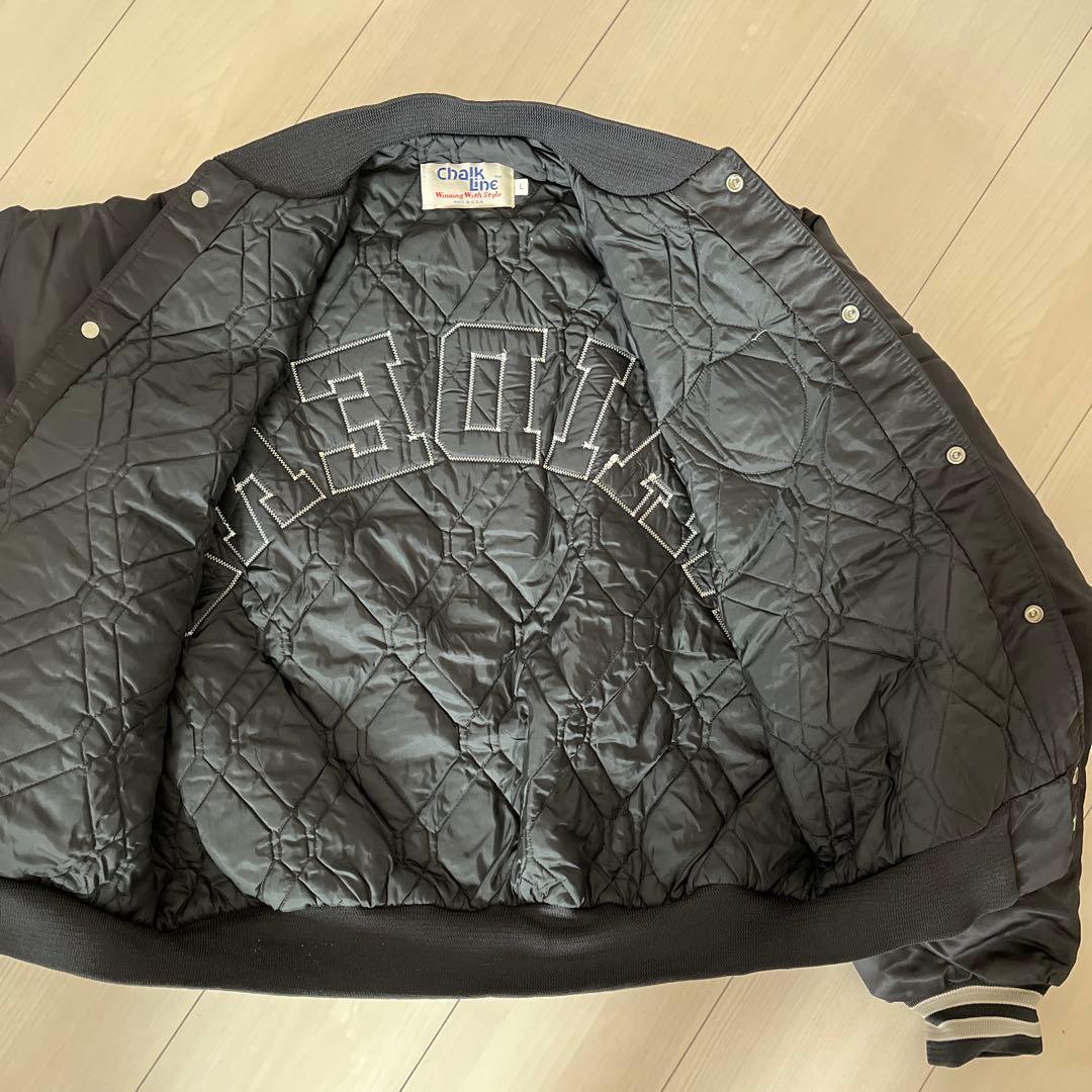 raiders レイダース　スタジャン　L チョークライン　FJ チャンネル