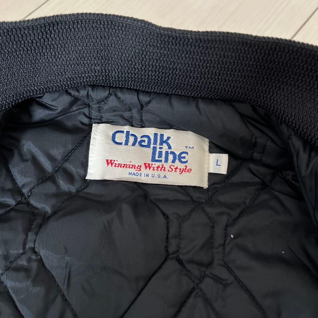 raiders レイダース　スタジャン　L チョークライン　FJ チャンネル