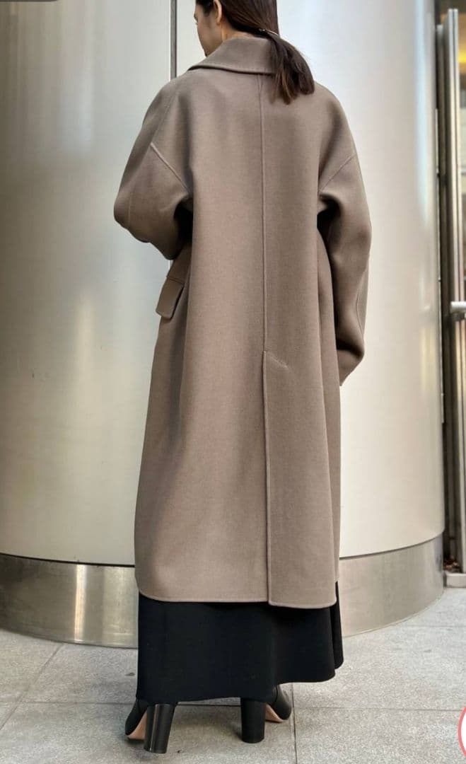 Chaos アールスーペリアチェスターコート　モカ