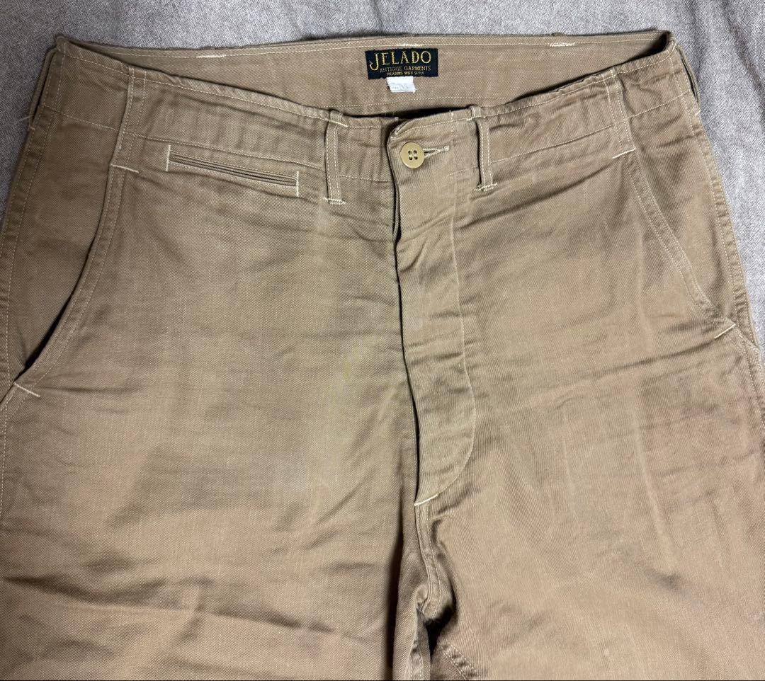 ジェラード チノパン 41 カーキ ラストリゾート チノ M