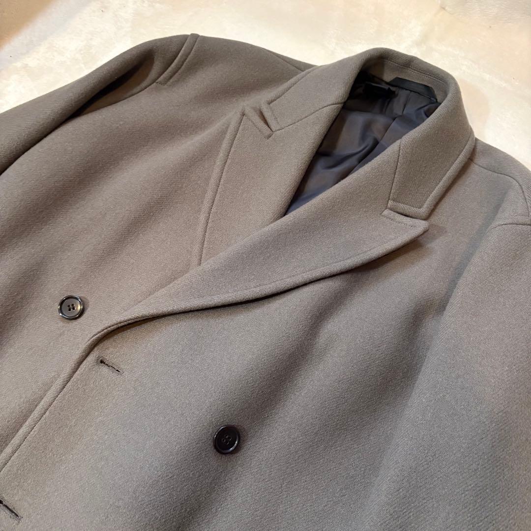 n.hoolywoodウール ダブルロングコート グレージュ 超美品　36