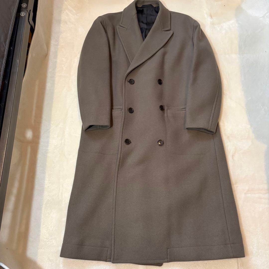 n.hoolywoodウール ダブルロングコート グレージュ 超美品　36