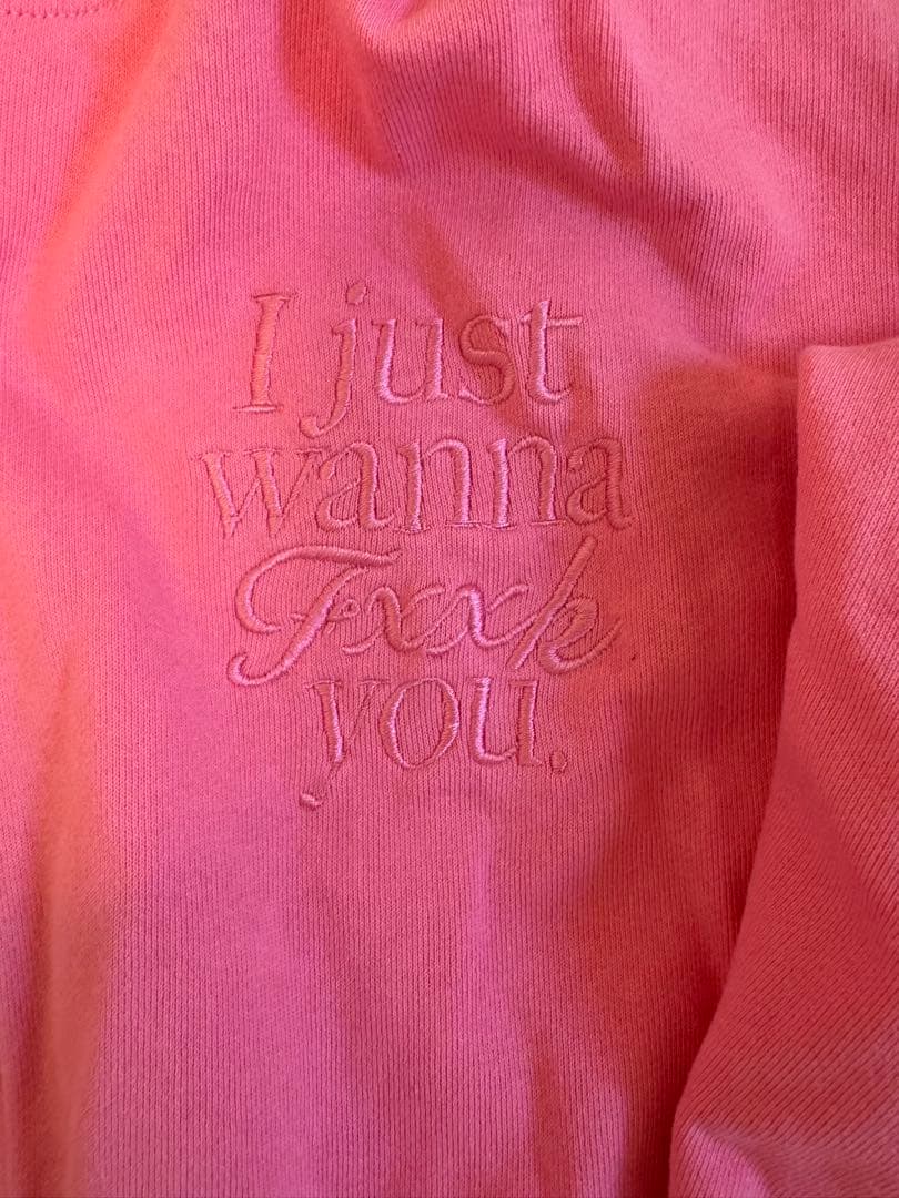 (新品未使用) FR2 ショートジップパーカー ピンク タッグ付 FRC3225