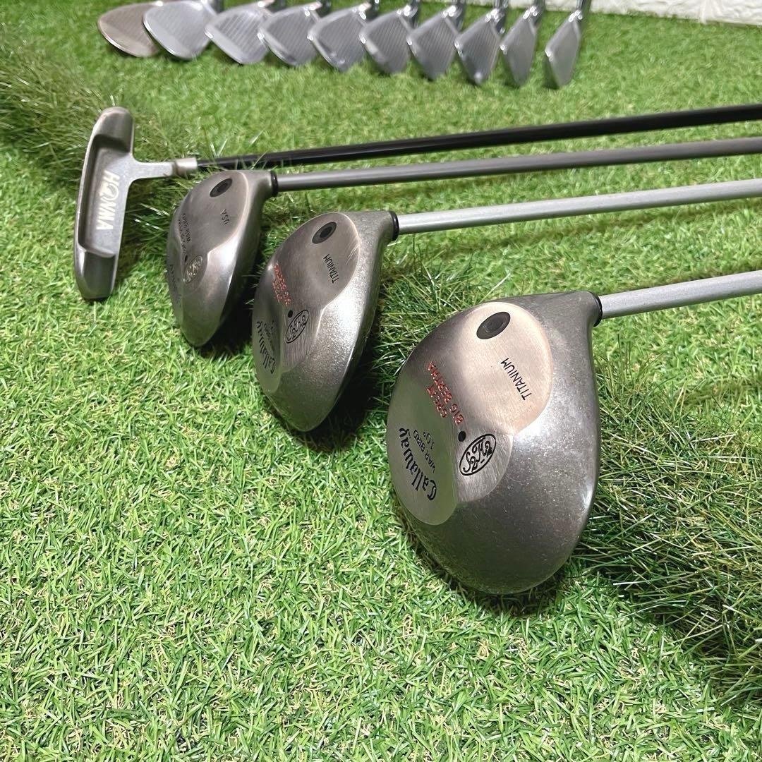 Callaway HONMA 初心者オススメ メンズゴルフクラブ豪華14本セット