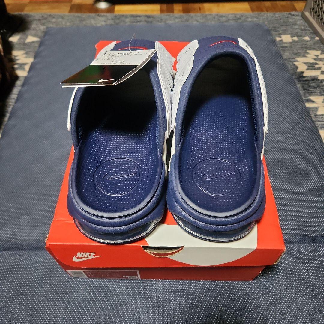 NIKE エアーモアアップテンポソリッド　ネイビー/ホワイト　29cm