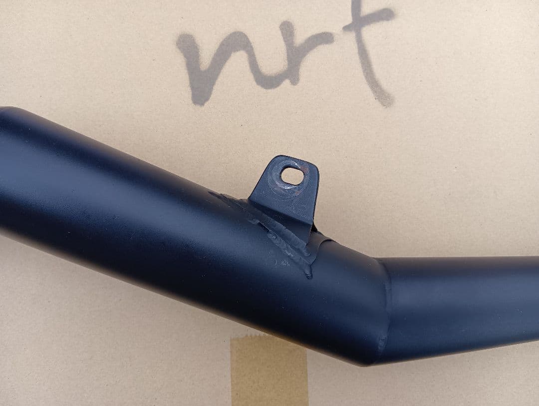 中澤製作所　FTR223用 レトロステージ手曲げマフラー