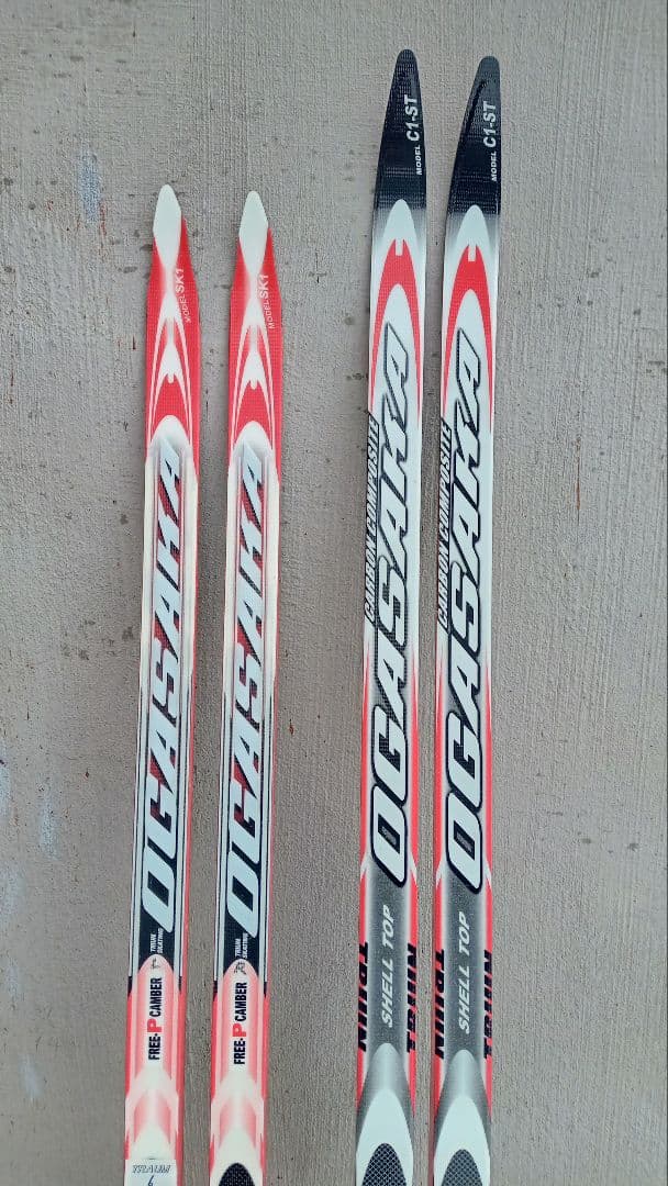 OGASAKAクロスカントリースキーC1ST180cm SK1 170cm2 本