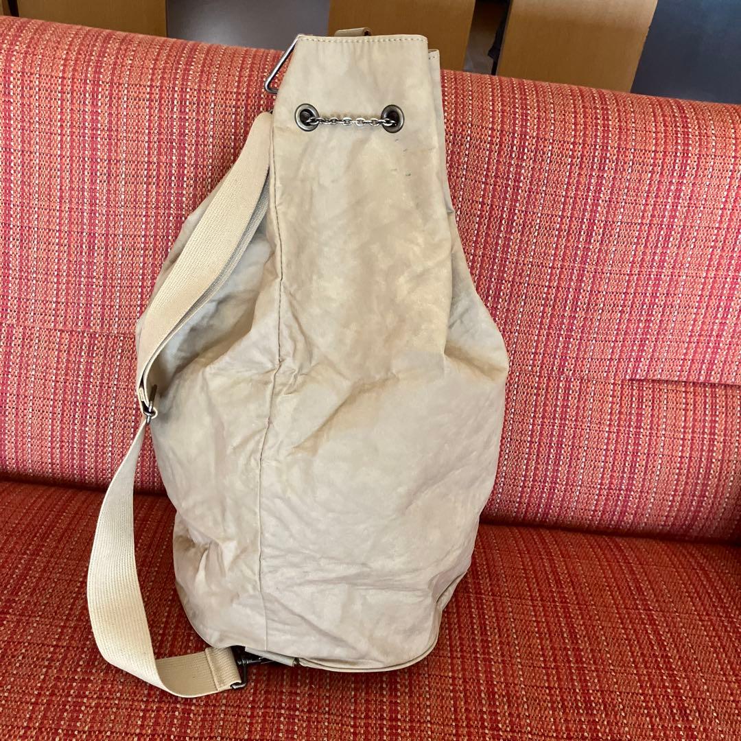 ジャンポールゴルチエ 巾着型 ボクサーバッグ ベージュ