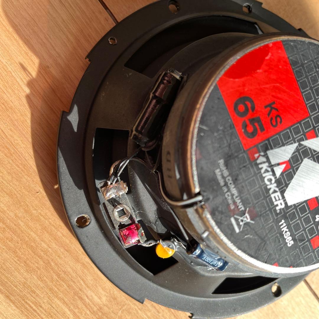 KICKER KS65 (11KS65) 2WAYコアキシャルスピーカー