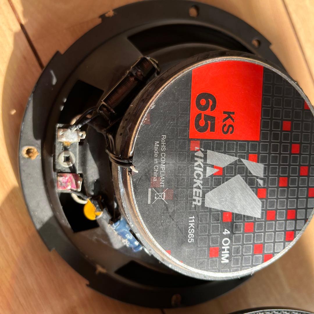 KICKER KS65 (11KS65) 2WAYコアキシャルスピーカー