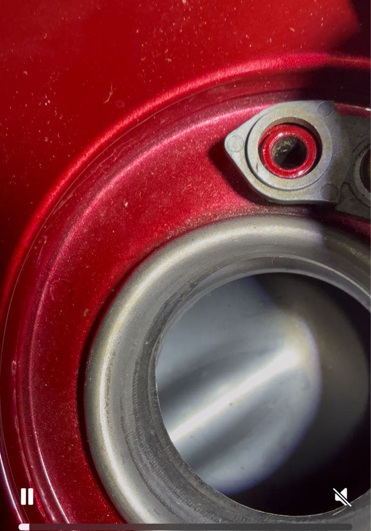 Kawasaki w650 タンク レッド/シルバー 極上