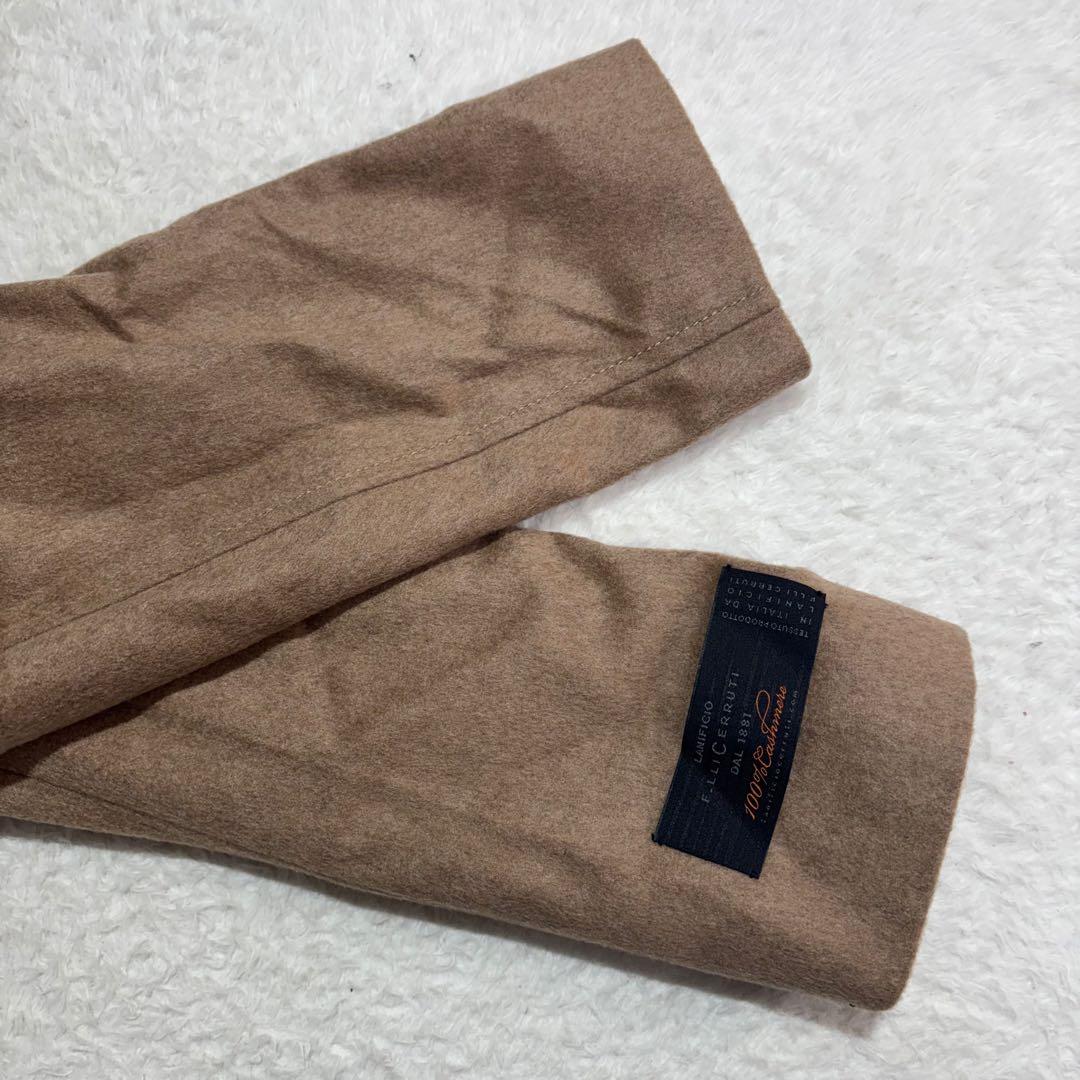 極美品 セオリー カシミヤ100% 絹 ベルテッドコート　ダブルトレンチコート