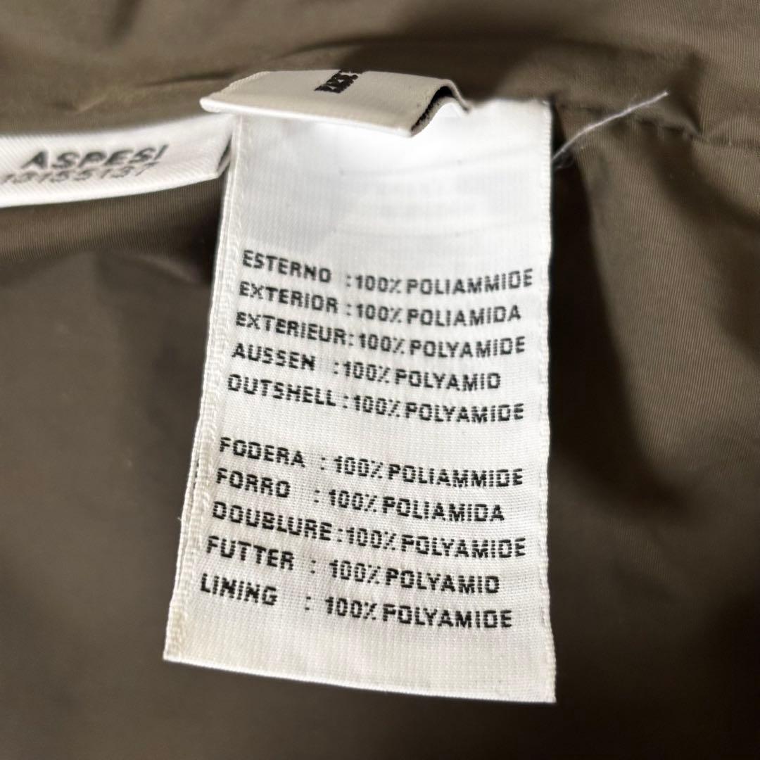 【付属品完備】ASPESI パッカブルMINIFIELD VENT M65