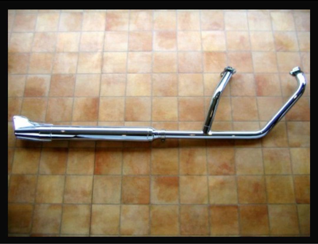 イントルーダー フィッシュマフラー ケンテック製 2in2