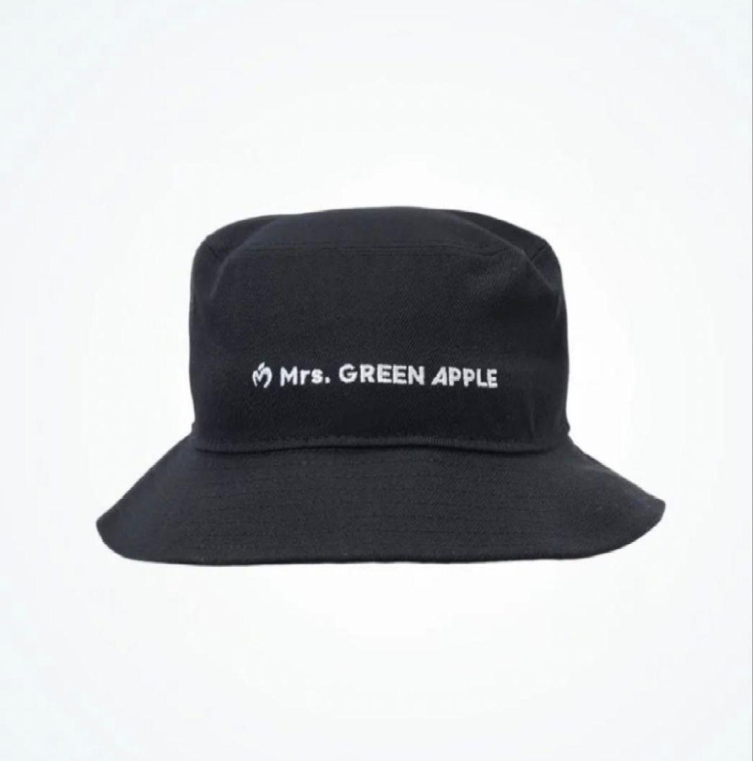 Mrs.GREEN APPLE NEW ERA バケットハットNAVY ピンズ付