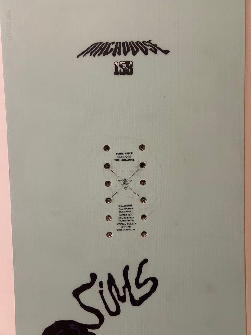 h*o様 sims MACRODOSE 158cm 希少サイズ スノーボード 2