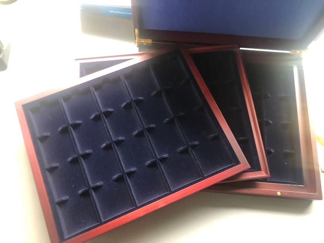 VOLTERRA TRIO ケースBOX 60枚用 木目調