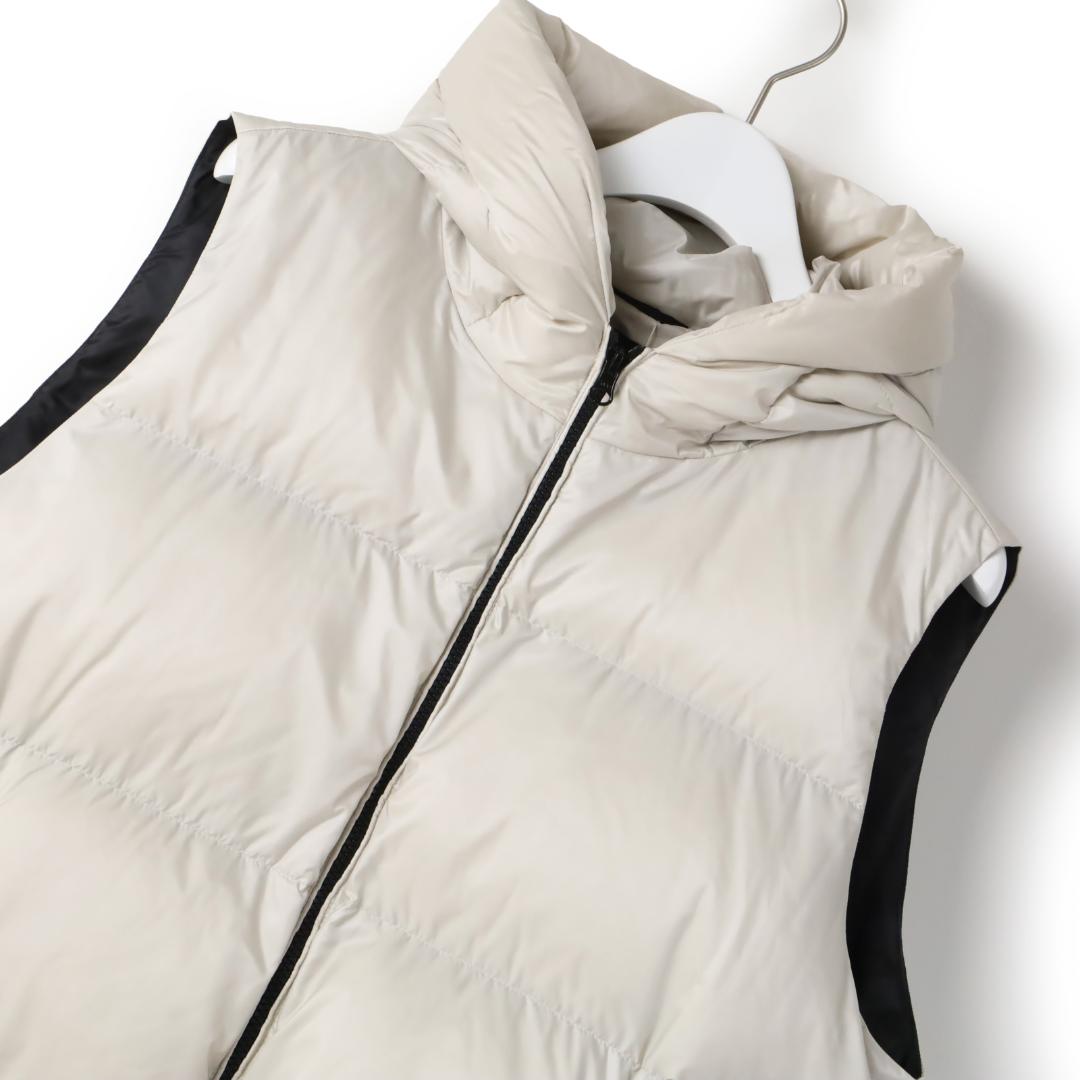 545 新品 23区 ダウンベスト 撥水加工/洗えるレディース 38