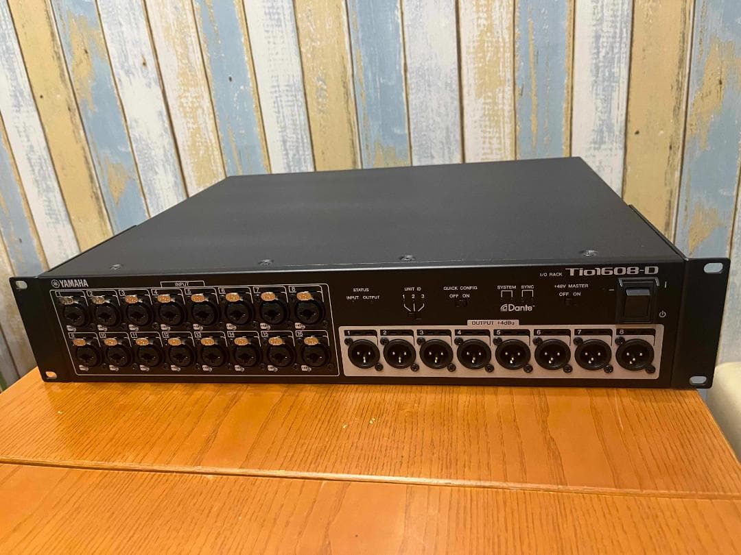 YAMAHA Tio1608-D Dante対応ステージボックス 極美品