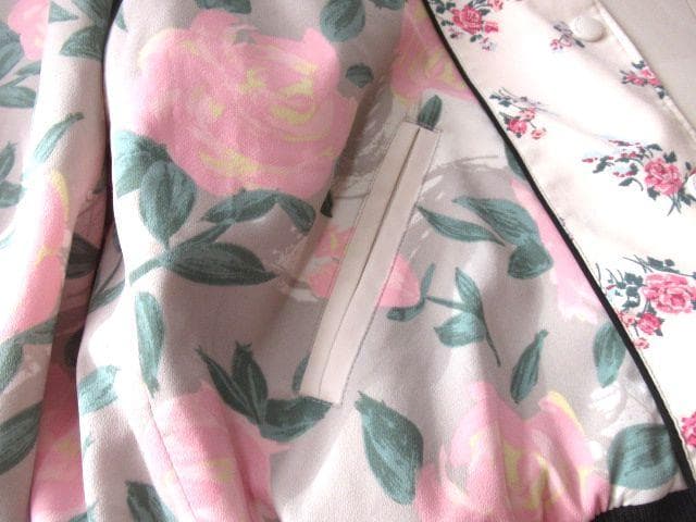 COACHコーチ 本物 サテン素材 リバーシブル スカジャンM~L