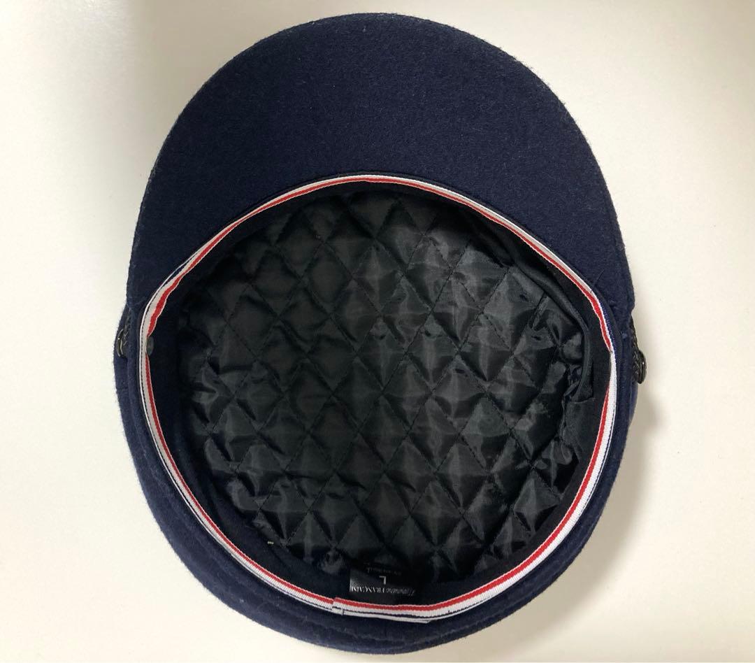 マリンキャップフィッシャーマンキャップマリーンキャップネイビー紺色フランス製