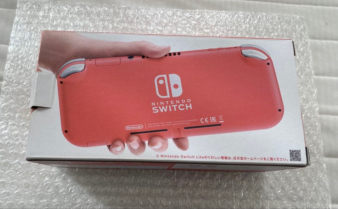 【動作確認済】Nintendo Switch Lite コーラル ピンク