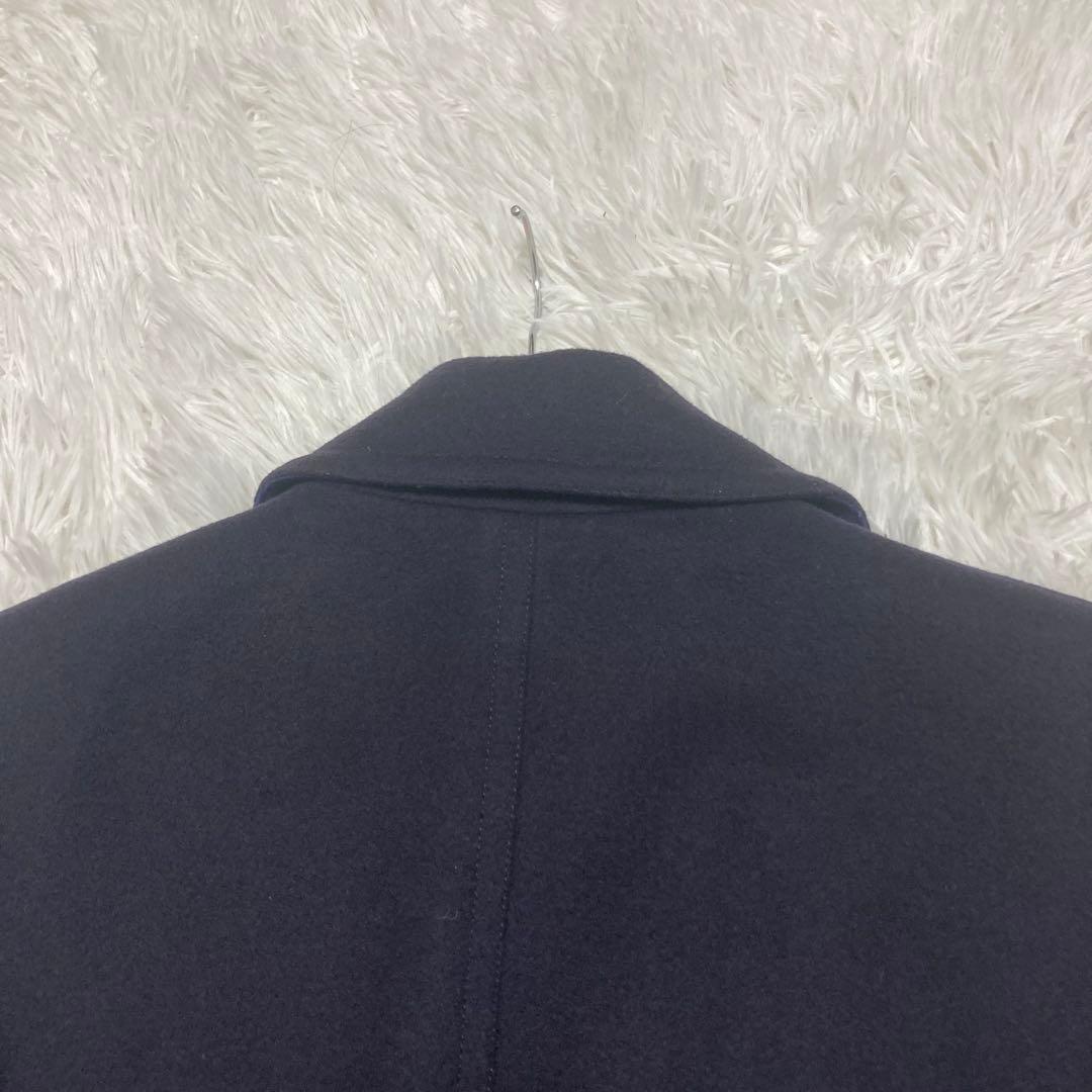 【美品】Paul Smith London ネイビーピーコート　毛100% M