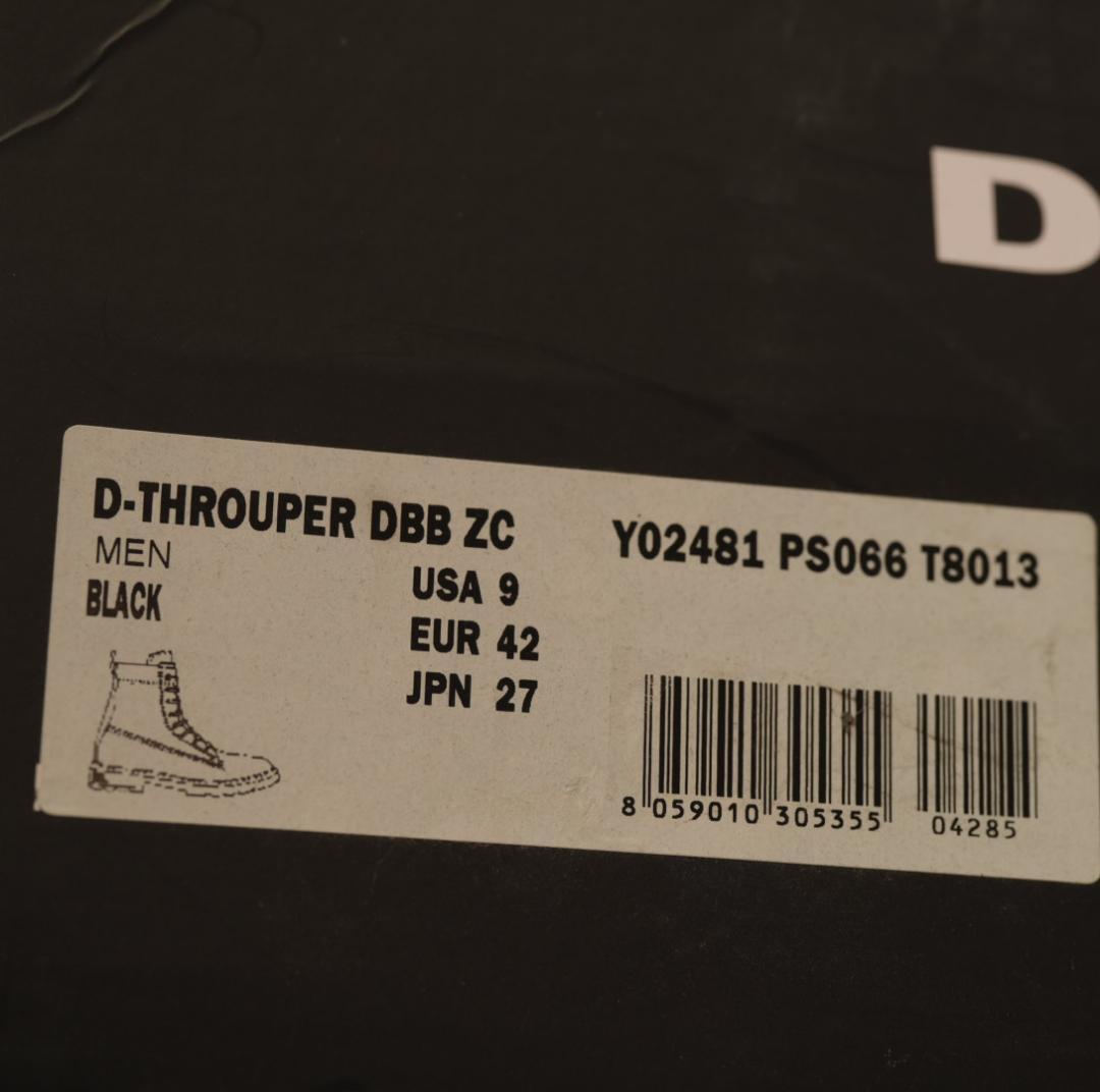 未使用品 DIESEL D-THROUPER DBB ZC 27cm