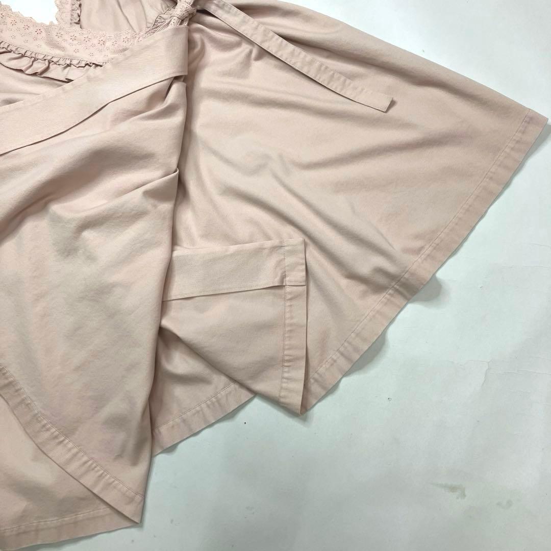 【試着のみ】ピンクハウス エンブロイダリーレース ジャンパースカート/2025年