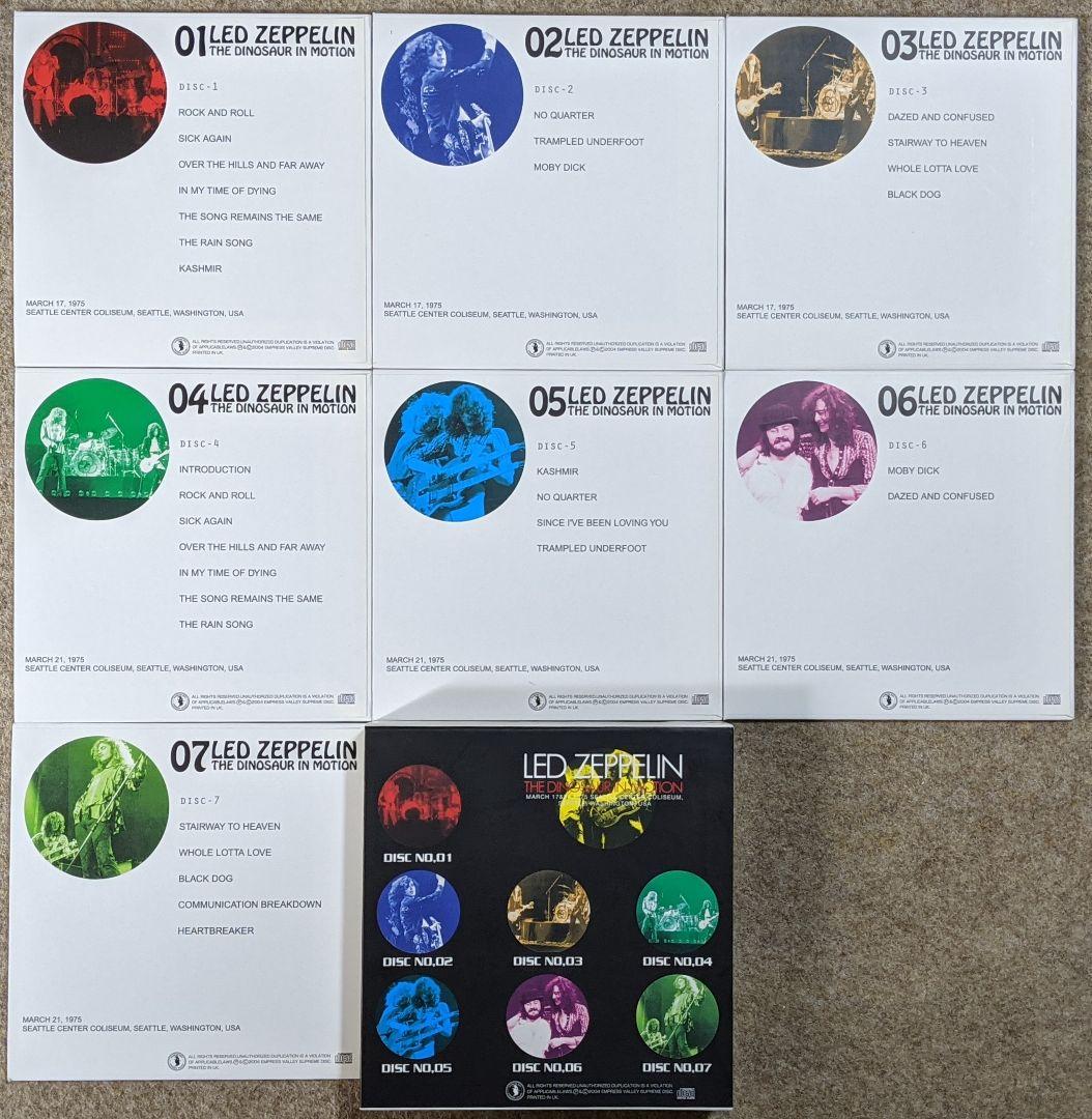 レッド・ツェッペリン:Dinosaur In Motion⭐️7CD BOX