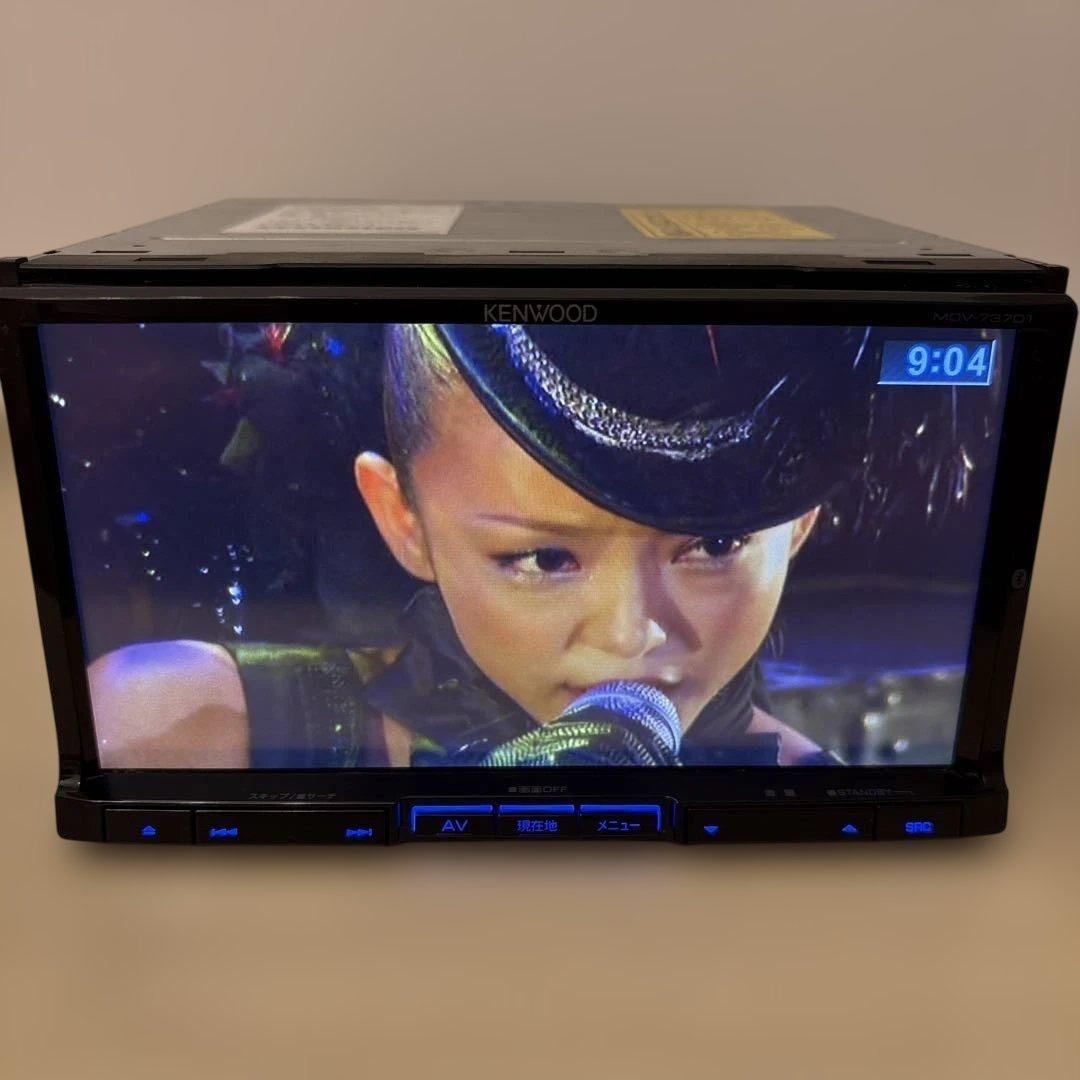★なな★ケンウッド最上級フルセグMDV737DT新品バックカメラ付
