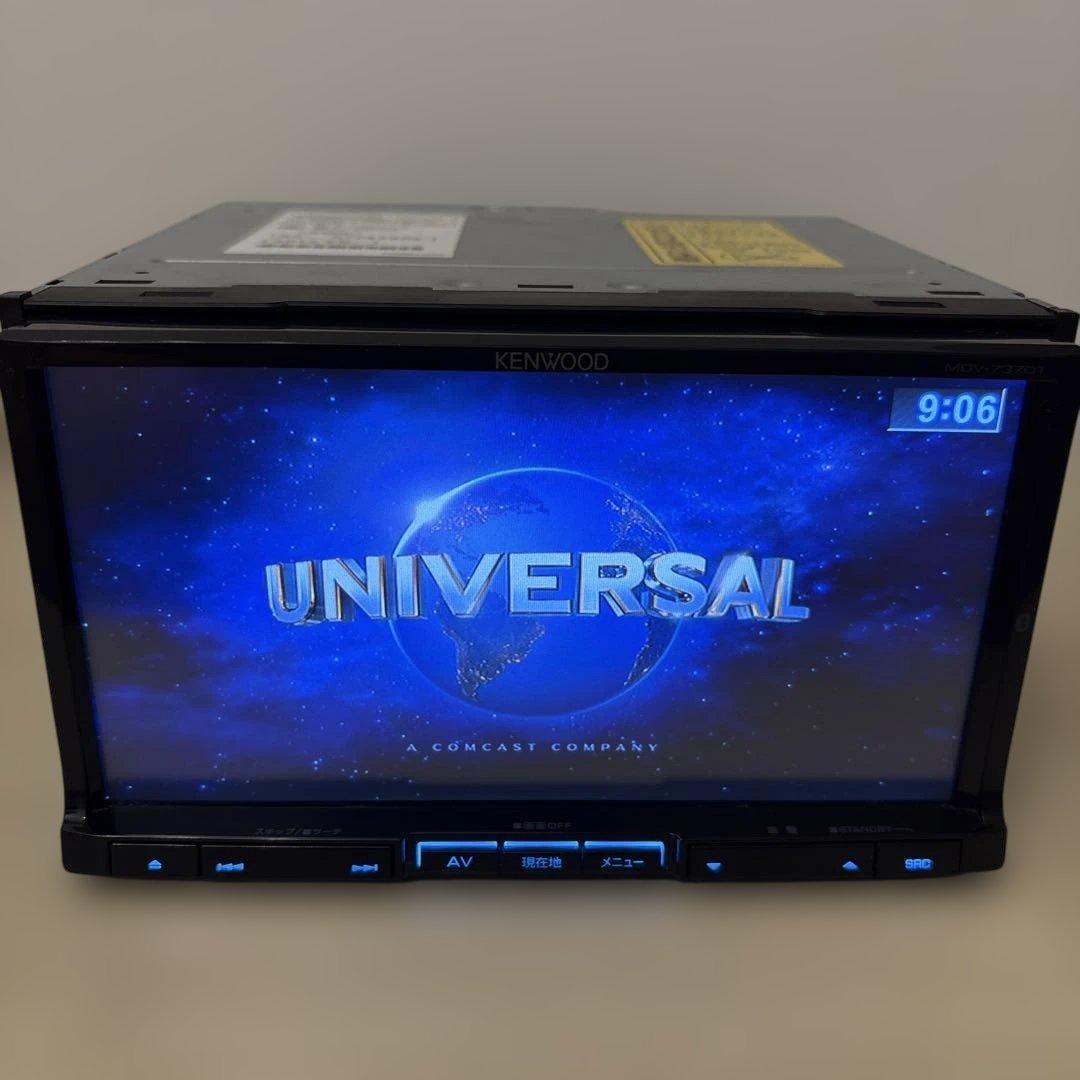 ★なな★ケンウッド最上級フルセグMDV737DT新品バックカメラ付