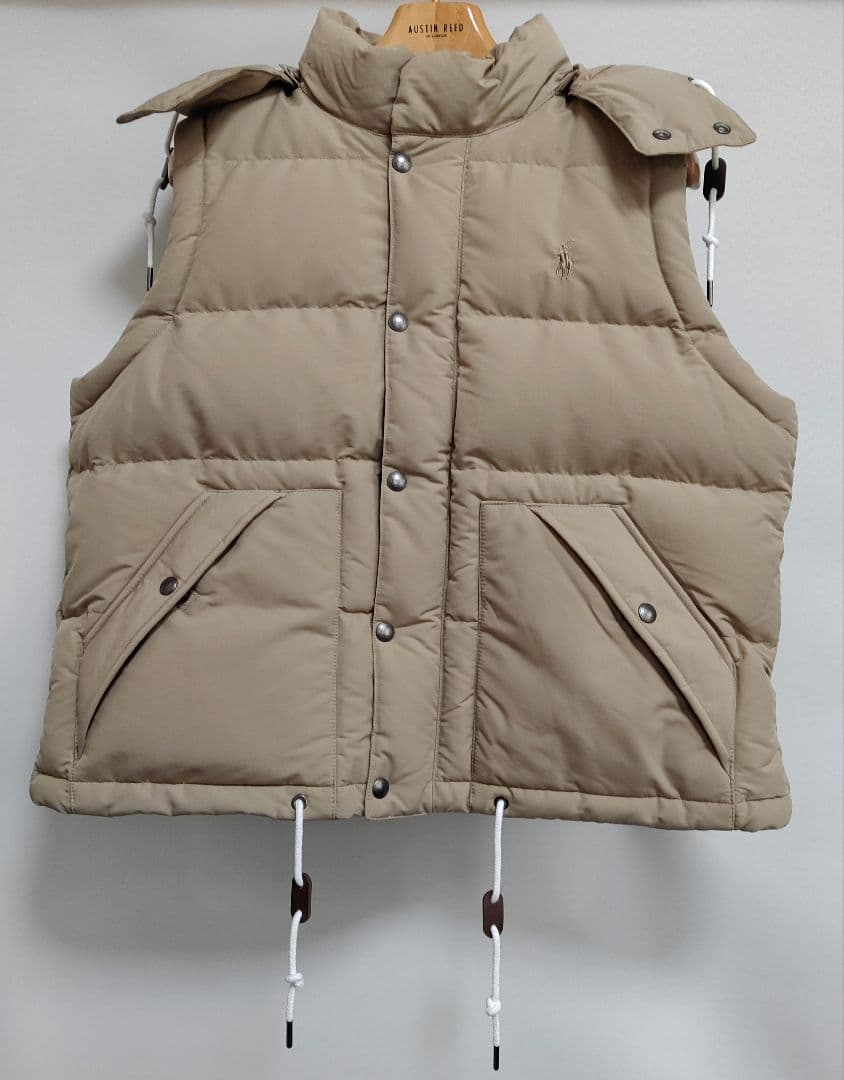 トイ・ストーリー様POLO RALPH LAUREN ダウンベスト L　ベージュ