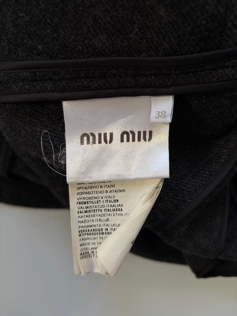 ジャケット・アウター Miu Miu FW1997 Wool Coat IT38