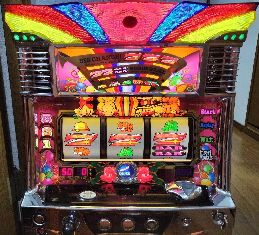 【パチスロ実機】北電子★マイジャグラーⅢ（マイジャグラー３）【不要機付】