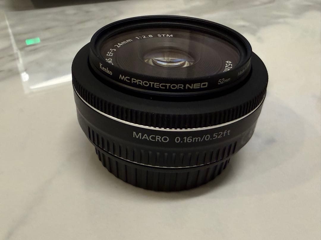 （最終値下げ）美品　Canon単焦点EFS24mmF2.8STM