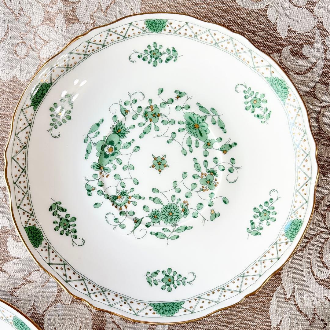 レア美品❤️レイノー❤️リモージュ❤️インドの華❤️スープカップ❤️ダブルハンドル❤️6客