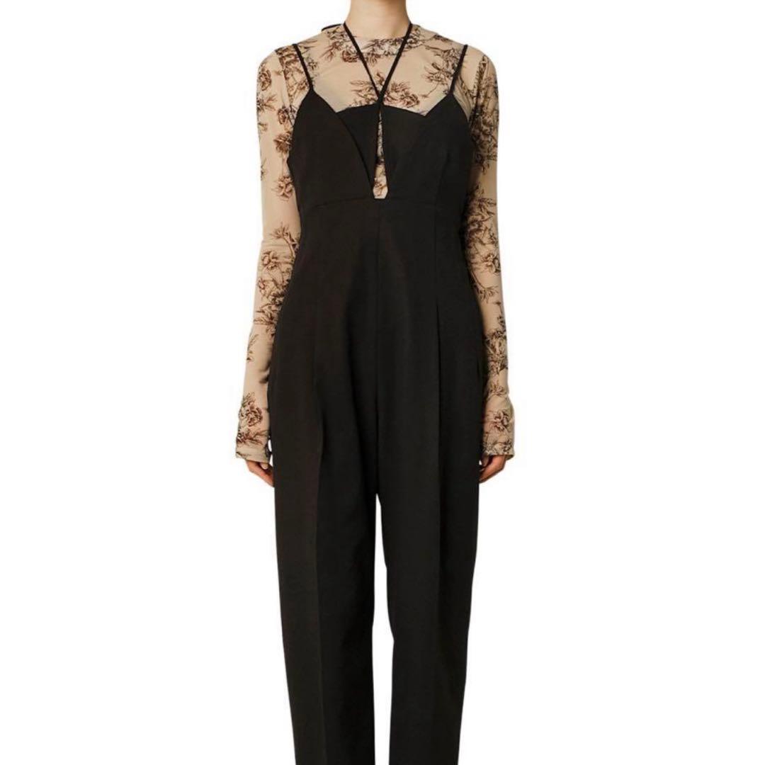 ８*様 le ciel bleu ブラトップジャンプスーツ