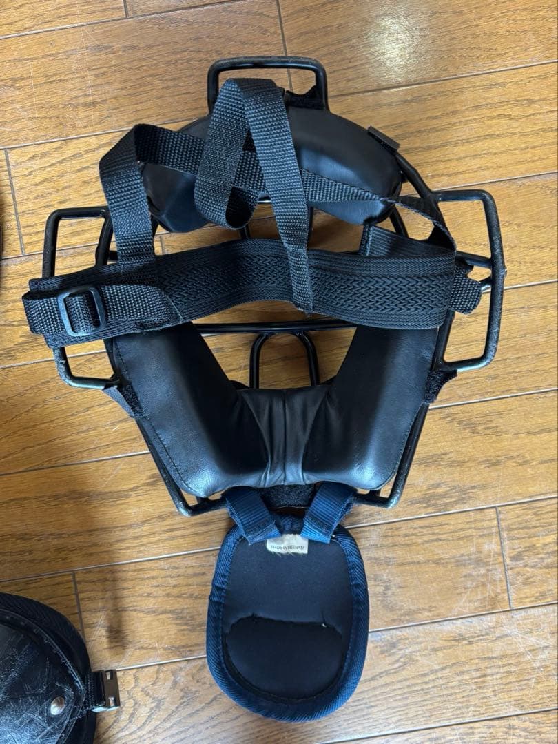 軟式少年野球用 ZETT製キャッチャー用防具セット