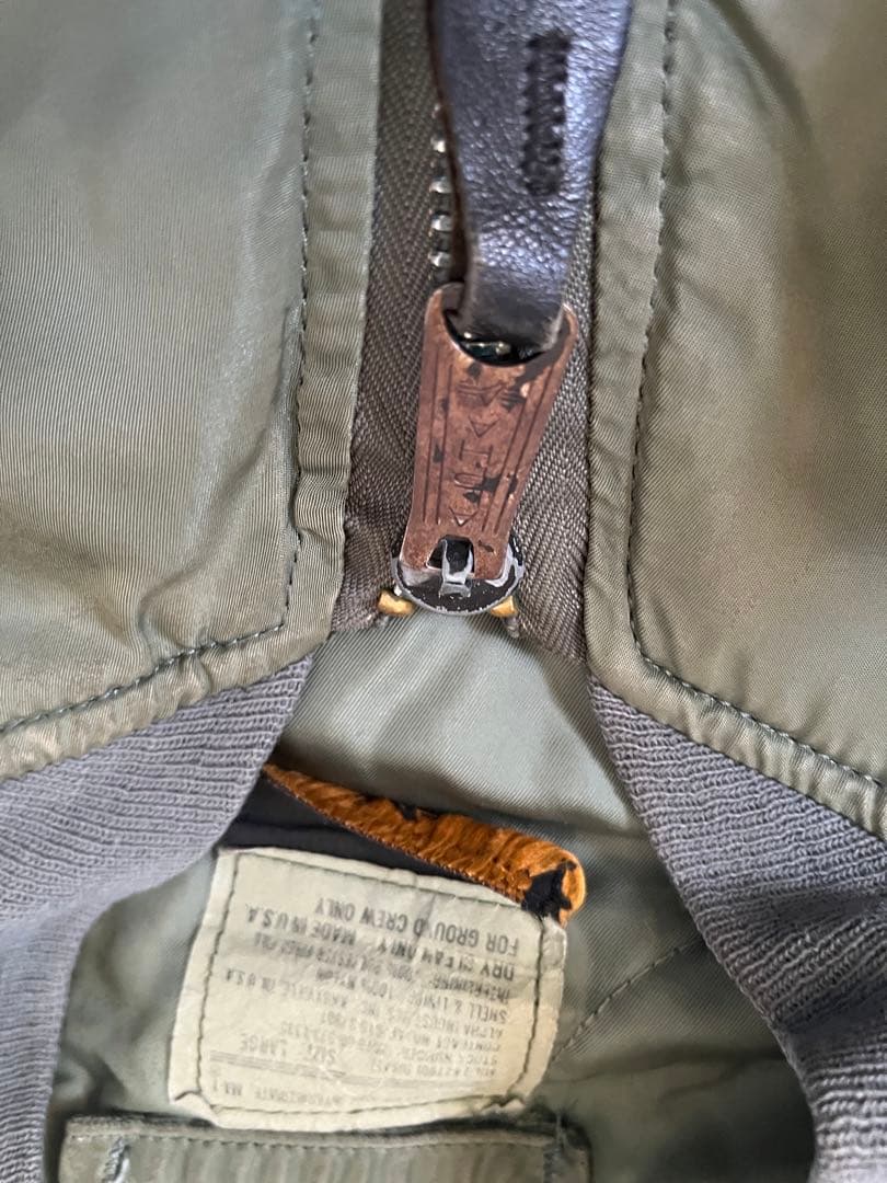 グランドクルー　90s USA製 ALPHA アルファma-1 ノームコア